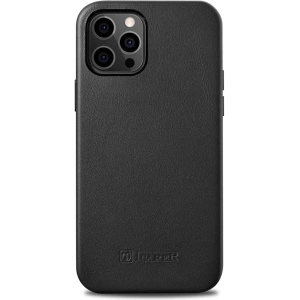 Kup Etui iCarer Case Leather MagSafe Apple iPhone 12 mini czarny - ICR269 - {ean13} - Sklep Home Screen