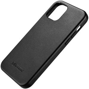 Kup Etui iCarer Case Leather MagSafe Apple iPhone 12 mini czarny - ICR269 - {ean13} - Sklep Home Screen