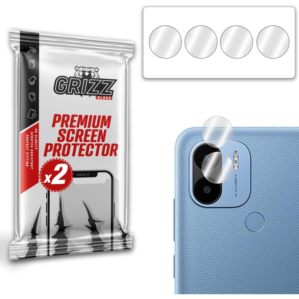 Szkło na aparat GrizzGlass HybridGlass Camera do Xiaomi POCO C50