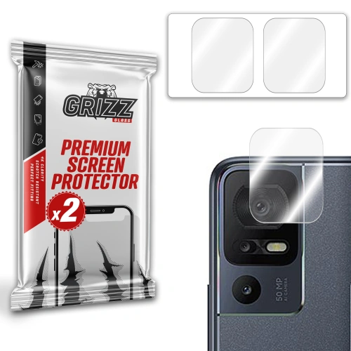 Buy GrizzGlass HybridGlass Camera TCL 40 SE - GRZ4069 - {ean13} - Home Screen Store Europe
