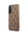 Kup Etui Guess GUHCS23MG4GFBR Samsung Galaxy S23+ Plus brązowy/brown hard case 4G Metal Gold Logo - GUE2373 - {ean13} - Sklep Home Screen