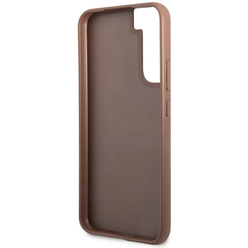Kup Etui Guess GUHCS23MG4GFBR Samsung Galaxy S23+ Plus brązowy/brown hard case 4G Metal Gold Logo - GUE2373 - {ean13} - Sklep Home Screen