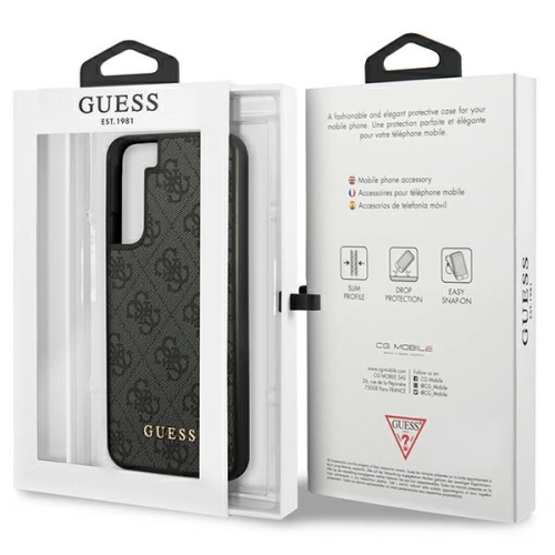 Kup Etui Guess GUHCS23MG4GFGR Samsung Galaxy S23+ Plus szary/grey hardcase 4G Metal Gold Logo - GUE2374 - {ean13} - Sklep Home Screen