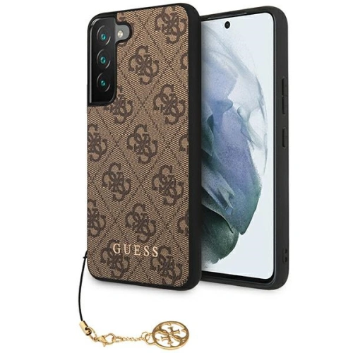 Kup Etui Guess GUHCS23MGF4GBR Samsung Galaxy S23+ Plus brązowy/brown hardcase 4G Charms Collection - GUE2375 - {ean13} - Sklep Home Screen