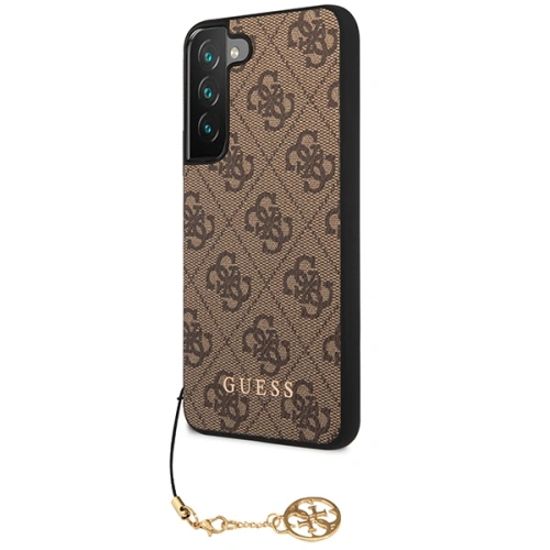Kup Etui Guess GUHCS23MGF4GBR Samsung Galaxy S23+ Plus brązowy/brown hardcase 4G Charms Collection - GUE2375 - {ean13} - Sklep Home Screen