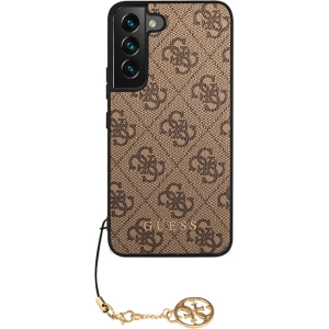 Etui Guess GUHCS23MGF4GBR Samsung Galaxy S23+ Plus brązowy/brown hardcase 4G Charms Collection