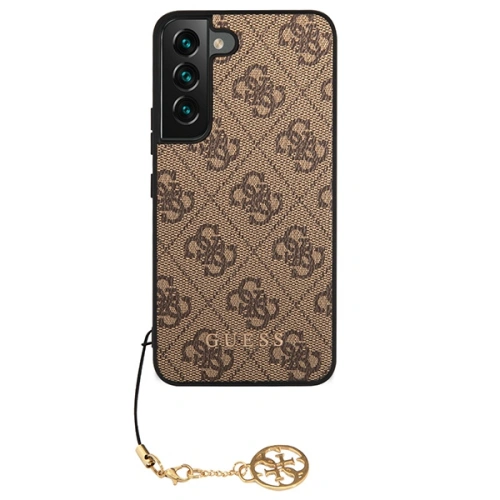 Kup Etui Guess GUHCS23MGF4GBR Samsung Galaxy S23+ Plus brązowy/brown hardcase 4G Charms Collection - GUE2375 - {ean13} - Sklep Home Screen