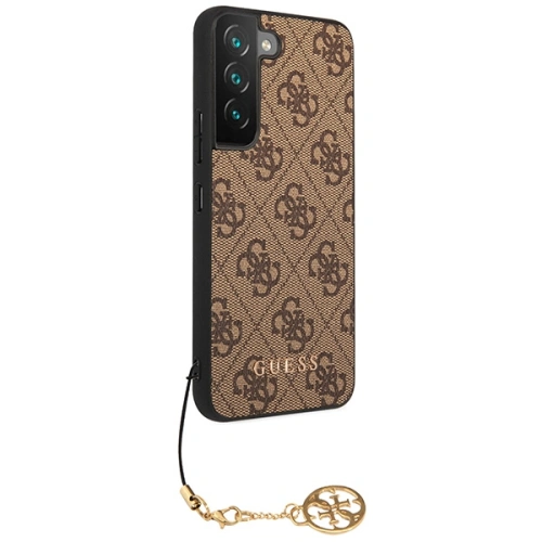 Kup Etui Guess GUHCS23MGF4GBR Samsung Galaxy S23+ Plus brązowy/brown hardcase 4G Charms Collection - GUE2375 - {ean13} - Sklep Home Screen