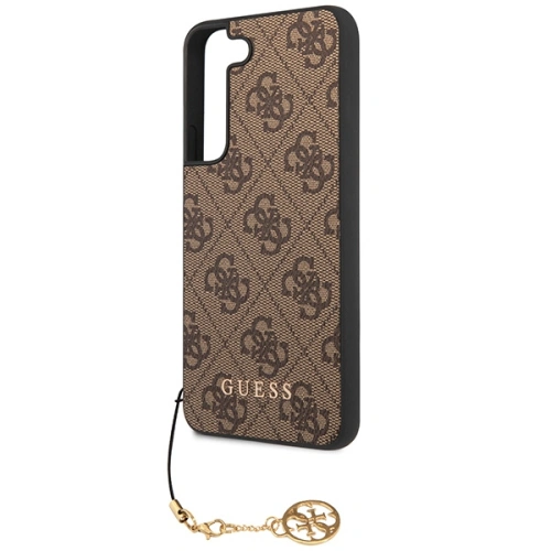 Kup Etui Guess GUHCS23MGF4GBR Samsung Galaxy S23+ Plus brązowy/brown hardcase 4G Charms Collection - GUE2375 - {ean13} - Sklep Home Screen