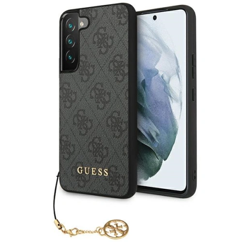 Kup Case Guess GUHCS23MGF4GGR Samsung Galaxy S23+ Plus grau/grey hardcase 4G Charms Collection - GUE2376 - {ean13} - Sklep Home Screen