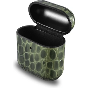 Kup Etui iCarer Leather Crocodile Apple AirPods 2/1 zielony - ICR271 - {ean13} - Sklep Home Screen