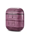 Kup Etui iCarer Leather Bamboo Apple AirPods 2/1 fialová - ICR272 - {ean13} - Sklep Home Screen