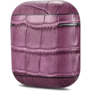Kup Etui iCarer din piele bambus pentru Apple AirPods 2/1 violet - ICR272 - {ean13} - Sklep Home Screen