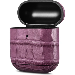 Kup Etui iCarer din piele bambus pentru Apple AirPods 2/1 violet - ICR272 - {ean13} - Sklep Home Screen