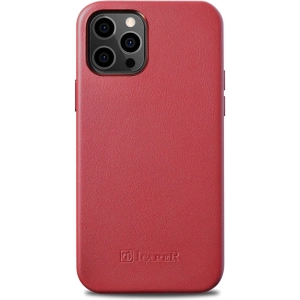 Kup Etui iCarer Case Leather MagSafe Apple iPhone 12 mini czerwony - ICR273 - {ean13} - Sklep Home Screen