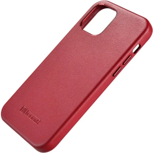 Kup Etui iCarer Case Leather MagSafe Apple iPhone 12 mini czerwony - ICR273 - {ean13} - Sklep Home Screen