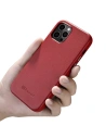 Buy iCarer Case Leather MagSafe Apple iPhone 12 Pro Max red - ICR274 - {ean13} - Home Screen Store Europe