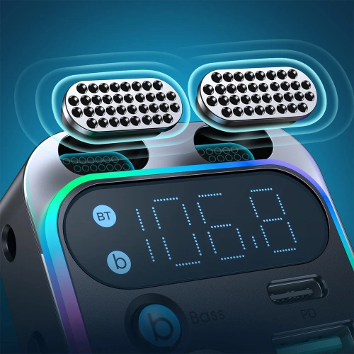 Kup FM-Transmitter Joyroom 48W PPS/PD/QC3.0 schwarz (JR-CL16) - JYR566 - {ean13} - Sklep Home Screen