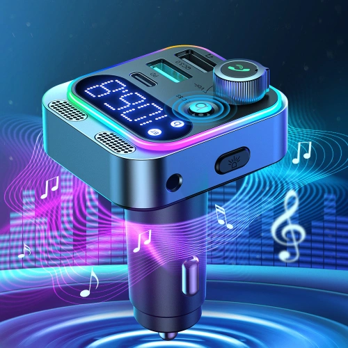 Buy Joyroom FM transmitter/car charger 48W PPS/PD/QC3.0 black (JR-CL16) - JYR566 - {ean13} - Home Screen Store Europe