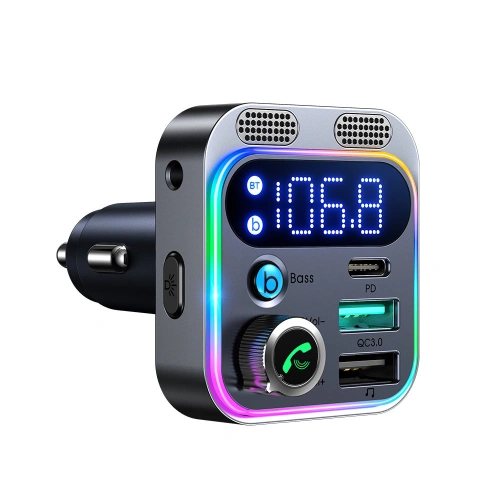 Kup FM-Transmitter Joyroom 48W PPS/PD/QC3.0 schwarz (JR-CL16) - JYR566 - {ean13} - Sklep Home Screen