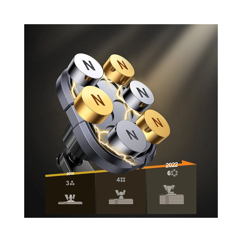 Uchwyt samochodowy magnetyczny Joyroom Dashboard szary (JR-ZS311)