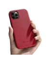 Kup Etui iCarer Case Bőr MagSafe Apple iPhone 12/12 Pro piros - ICR275 - {ean13} - Sklep Home Screen