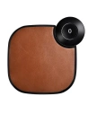 Încărcător wireless iCarer Leather 2w1 Qi 10W pentru telefon și Apple Watch maro