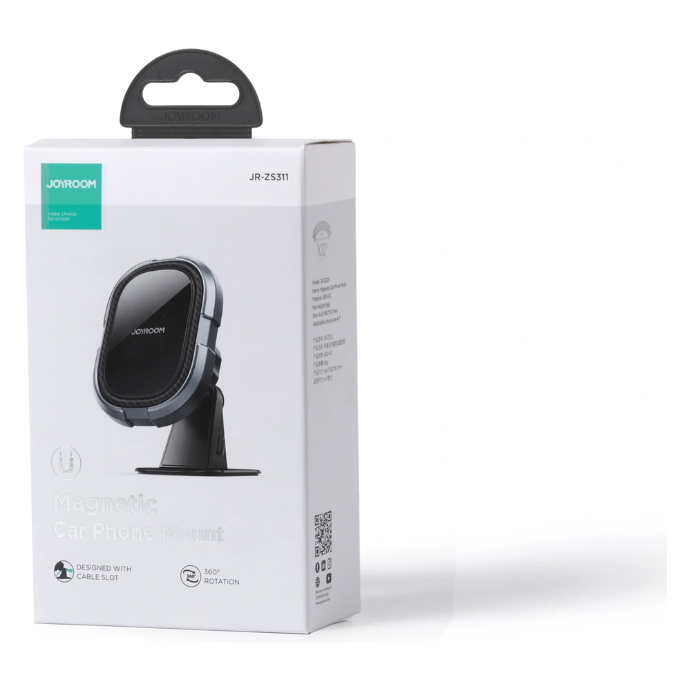 Uchwyt samochodowy magnetyczny Joyroom Dashboard szary (JR-ZS311)
