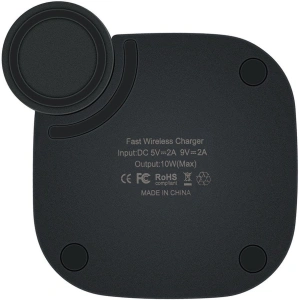 Kup Ładowarka bezprzewodowa iCarer Leather 2w1 Qi 10W do telefonu i Apple Watch brązowy - ICR276 - {ean13} - Sklep Home Screen