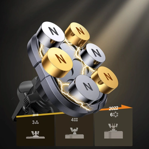 Kup Magnetischer Auto Halter Joyroom Air Vent grau (JR-ZS311) - JYR568 - {ean13} - Sklep Home Screen
