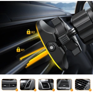 Kup Magnetischer Auto Halter Joyroom Air Vent grau (JR-ZS311) - JYR568 - {ean13} - Sklep Home Screen