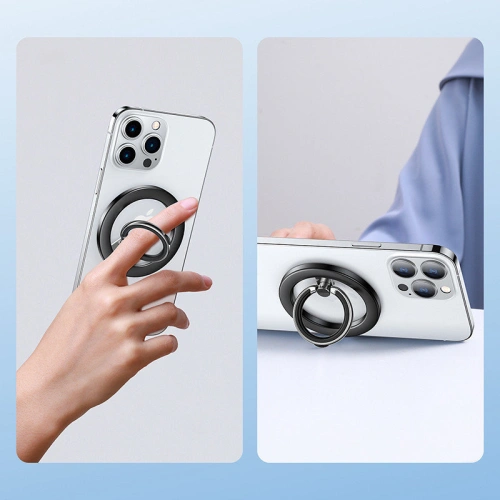 Buy Joyroom magnetic finger holder black (JR-Mag-M2) - JYR569 - {ean13} - Home Screen Store Europe