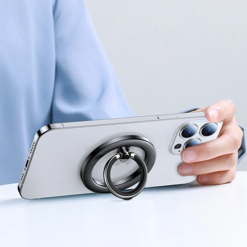 Buy Joyroom magnetic finger holder black (JR-Mag-M2) - JYR569 - {ean13} - Home Screen Store Europe