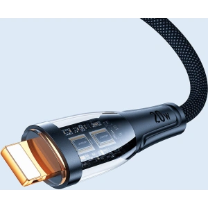 Kabel Joyroom Smart Power-Off USB-A/Lightning 2.4A 1.2m černý (S-UL012A3)