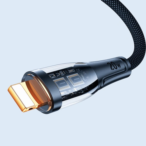 Kup Cablul Joyroom Smart Power-Off USB-A/Lightning 2.4A 1.2m negru (S-UL012A3) - JYR570 - {ean13} - Sklep Home Screen