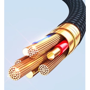 Kabel Joyroom Smart Power-Off USB-A/Lightning 2.4A 1.2m černý (S-UL012A3)