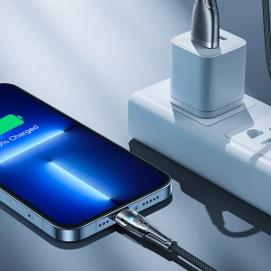 Kabel Joyroom Smart Power-Off USB-A/Lightning 2.4A 1.2m černý (S-UL012A3)
