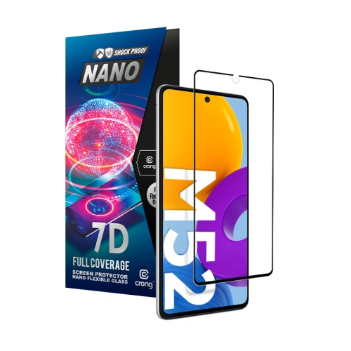 Kup Hybritní sklo Crong 7D Nano Flexible Glass Samsung Galaxy M52 5G - CRG570 - {ean13} - Sklep Home Screen