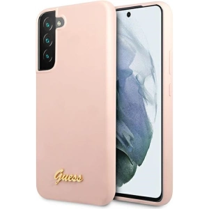 Kup Husă Guess GUHCS23MLSLMGPP Samsung Galaxy S23+ Plus roz/pink hardcase Silicone Script Metal Logo - GUE2377 - {ean13} - Sklep Home Screen