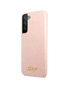 Kup Etui Guess GUHCS23MLSLMGPP Samsung Galaxy S23+ Plus růžový/pink hardcase Silicone Script Metal Logo - GUE2377 - {ean13} - Sklep Home Screen