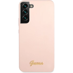 Kup Husă Guess GUHCS23MLSLMGPP Samsung Galaxy S23+ Plus roz/pink hardcase Silicone Script Metal Logo - GUE2377 - {ean13} - Sklep Home Screen