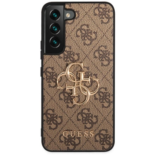 Kup Etui Guess GUHCS23S4GMGBR Samsung Galaxy S23 barna/brown hardver 4G Nagy Fém Logó - GUE2378 - {ean13} - Sklep Home Screen