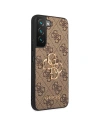 Kup Etui Guess GUHCS23S4GMGBR Samsung Galaxy S23 barna/brown hardver 4G Nagy Fém Logó - GUE2378 - {ean13} - Sklep Home Screen