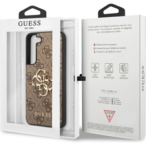 Kup Case Guess GUHCS23S4GMGBR Samsung Galaxy S23 braun/brown Hardcase 4G Big Metal Logo - GUE2378 - {ean13} - Sklep Home Screen