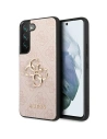 Guess GUHCS23S4GMGPI Samsung Galaxy S23 pink hardcase 4G Big Metal Logo