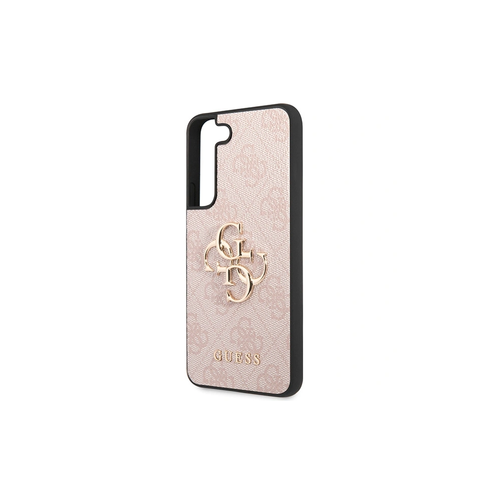 Etui Guess GUHCS23S4GMGPI Samsung Galaxy S23 różowy/pink hardcase 4G Big Metal Logo