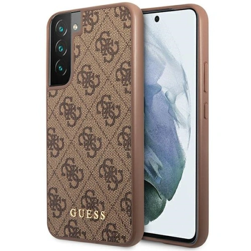 Kup Etui Guess GUHCS23SG4GFBR Samsung Galaxy S23 brązowy/brown hard case 4G Metal Gold Logo - GUE2381 - {ean13} - Sklep Home Screen