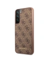 Kup Etui Guess GUHCS23SG4GFBR Samsung Galaxy S23 brązowy/brown hard case 4G Metal Gold Logo - GUE2381 - {ean13} - Sklep Home Screen