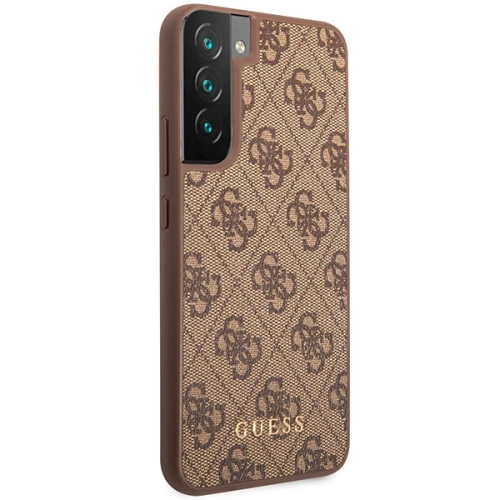 Kup Etui Guess GUHCS23SG4GFBR Samsung Galaxy S23 brązowy/brown hard case 4G Metal Gold Logo - GUE2381 - {ean13} - Sklep Home Screen