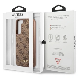 Kup Case Guess GUHCS23SG4GFBR Samsung Galaxy S23 braun/brown Hartschale 4G Metall Gold Logo - GUE2381 - {ean13} - Sklep Home Screen
